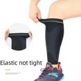 thumbnail image 2 of Protector de pantorrilla deportivo para hombres y mujeres, de punto, de compresión, antideslizante, protector de piernas, para baloncesto, fútbol, montañismo, running, protector elástico, 2 of 4
