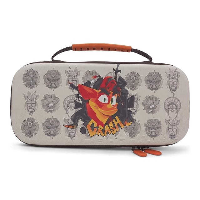Estuche de Transporte Quantum Crash PowerA Nintendo Switch Gris
