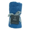 thumbnail image 1 of Frazada Home Trends 1 Pieza Borrego Azul, 1 of 4