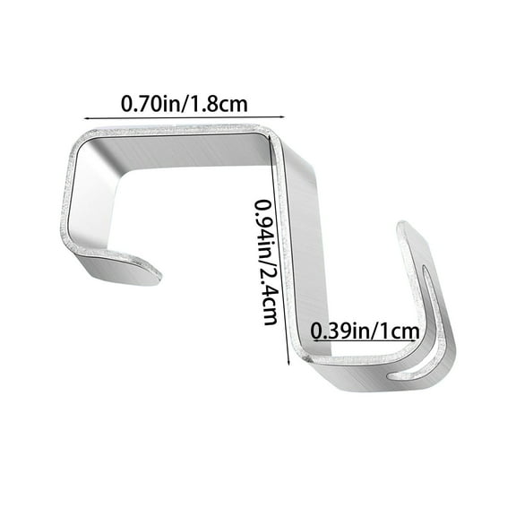 WEGFTDUOP Christmas Decoration 50pcs Wreath Hanger Door Metal Door Hook Decoration Hooks Wreath Small Pendant Hooks Holiday Priducts