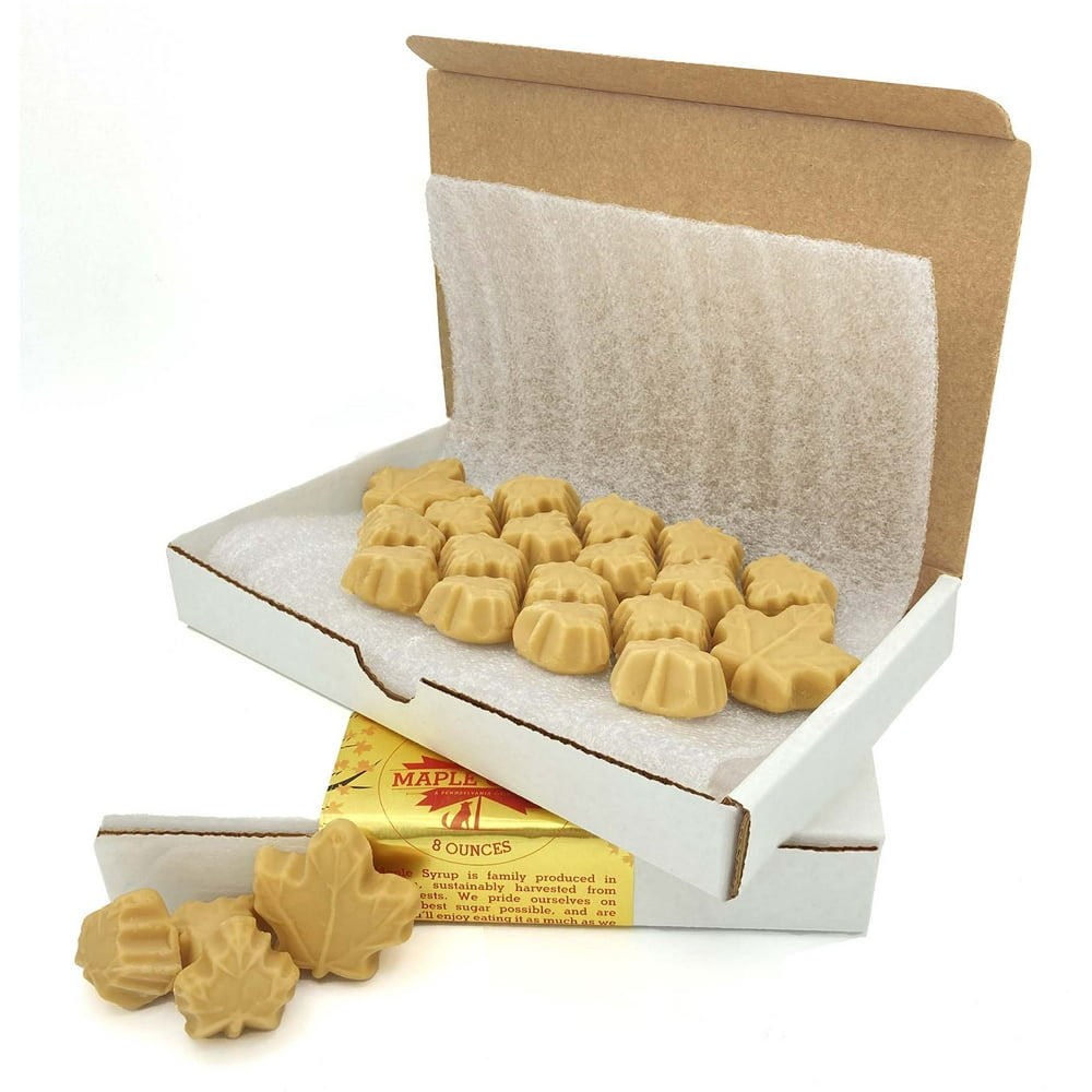 Nova Maple Candy Pure Maple Sugar Leaf Candy (8 Ounces)
