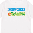 thumbnail image 4 of Inktastic Future Ironworker in Training Boys or Girls Long Sleeve Toddler T-Shirt, 4 of 5