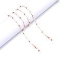 thumbnail image 1 of 1 pieza de cadena de gafas de diamante con cable alrededor del cuello cadena de gafas para mujer, 1 of 4