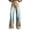 Sky Blue, variant on Minjewel Wide Leg Pants for Women Vintage Floral High - Waisted Baggy Pants Loose with Pockets, Palazzo Pants for Women Retro Boho Summer Style, Pants for Women for Vacation,Green L