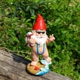 thumbnail image 7 of CxhicLuv Swimming Dwarf Gnome Statue, Resin Garden Decoration for Yard & Porch, Unique Christmas Figurine for Garden & Home, Whimsical Outdoor Decor, Holiday Gnome Decoration, 7 of 7