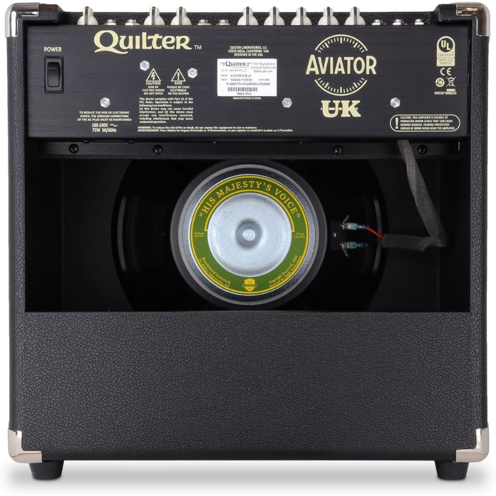 Quilter Labs Aviator Cub UK 50W 1x12 Advanced Single-Channel Combo Amplifier - Black