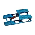 thumbnail image 1 of arctrm Car Lift Model Garage /64 Scale Photo Props Crafts Vehicle Maintenance Miniature blue Old, 1 of 10
