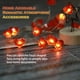 thumbnail image 5 of Cateissary Guirnalda de luces de hadas en forma de corazón rojo, farol impermeable, lámpara decorativa, ambiente, dormitorio, restaurante, Iluminación y accesorios, 5 of 6