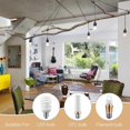 thumbnail image 3 of E27 Vintage Lamp Socket 7 Pieces E27 Bulb Socket Decoration 250V 4A Lamp Holder Socket Pendant Lamp Holder Retro Light Fixture Lighting for Cafeteria, 3 of 4