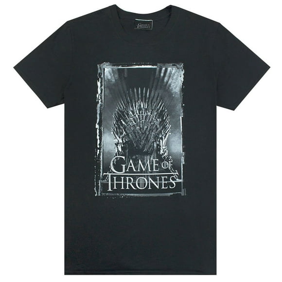 Game of Thrones Mens Iron Throne T-Shirt