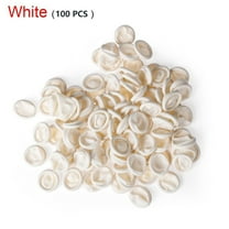 100Pcs Non-Slip Finger Cots Finger Cover Rubber Gloves Fingertips Gloves Anti-Static Latex Finger Cot Fingertip Protective Glove White