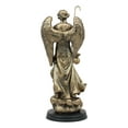 thumbnail image 3 of 8.25"H Catholic Church Saint Archangel Raphael With Staff & Healing Oil Figurine, 3 of 4