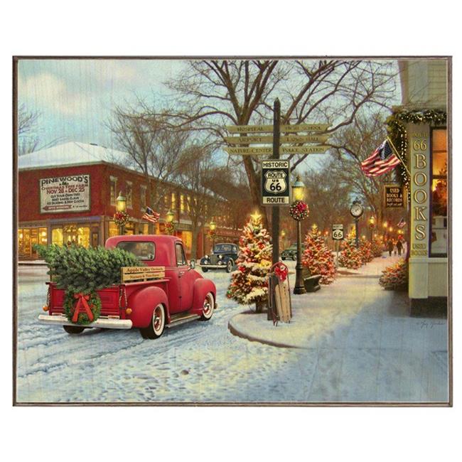 Greg Giordano LS2671WB1215-GG 12 x 15 in. Christmas, Birch Wood Print