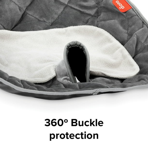 Diono Ultra Dry Seat Deluxe Car Seat Piddle Pad with Waterproof Liner Gray Walmart