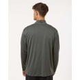 thumbnail image 3 of AllPro 4HM700 Performance Mélange Quarter-Zip Pullover-Charcoal Melange-2XL, 3 of 6
