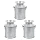thumbnail image 1 of 3pcs mini jarrones de flores mini cubos de metal mini jarrones de hierro de hierro cubos miniatura, 1 of 8