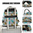 thumbnail image 3 of FORMRS Mini Backpack Purse for Women Quilted Travel Daypack Casual Shoulder Bag, Pineapple Stripes Pattern, 3 of 7