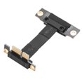 thumbnail image 2 of 2X Cable Vertical PCIE X1 Cable de Extensión PCIe 3.0 X1 Una X1 de ángulo Recto de 90 Grados Dual 8Gbps PCI Express 1X Tarjeta Vertical 5cm, 2 of 5
