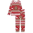 thumbnail image 4 of Suhoaziia Pajama Pants for Women Comfy Sleep Set Stretchy Lounge Wear Durable Fall Clothing Size 4XL,Christmas Tree Print Graphic Leisure Time Soft Novelty Suit, 4 of 5