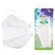thumbnail image 1 of Compre 50 mascarillas antiepidémicas antivaho KF94 de lote mixto para personas sordas y mudas [1 pieza blanca] ANGGREK Otros, 1 of 8