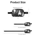 thumbnail image 4 of Spooky Halloween Silhouette Pattern Cute Fanny Packs for Women,Travel Waterproof Crossbody Fanny Bags Waist Purse for Women Anti Theft Adjustable Strap for Running Travel Cycling, 4 of 4