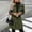 Army Green plus size winter coat a1, variant on Bzdzmqm Womens Oversized Overcoat Stand Collar Mid Length Button Down Coat With Side Pockets Solid Warm Outwear Jacket Fall Winter Business Daily Wear, Bronze 3XL