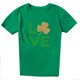 thumbnail image 5 of Blusa informal de manga corta con cuello redondo para mujer con estampado del día de San Patricio Pompotops hfajkhk125867, 5 of 5