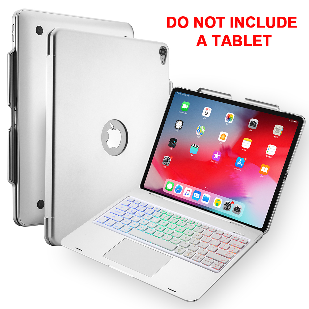 Cribun Touch iPad 7th Generation Case with Keyboard, Touchpad