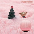 thumbnail image 2 of Fluffy Soft Round Rugs for Bedroom Living Room, Pink Shaggy Area Rugs 5 x 5 Feet faux fur, Carpet for s Room, Throw Circle Rug for Room, Fuzzy Plush Rug for Dorm, 2 of 7