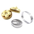 thumbnail image 3 of Molde perforado ajustable para mousse, galletas, postres y pasteles. Oval, 3 of 8
