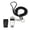 Black, variant on Cannon Sports Solid Brass Metal Whistle with Whistle Cover & Lanyard - Loud, Clear Sound, 124 dB Tone, Durable - Ideal for Coaches, Referees, Officials, Trainers (Red)