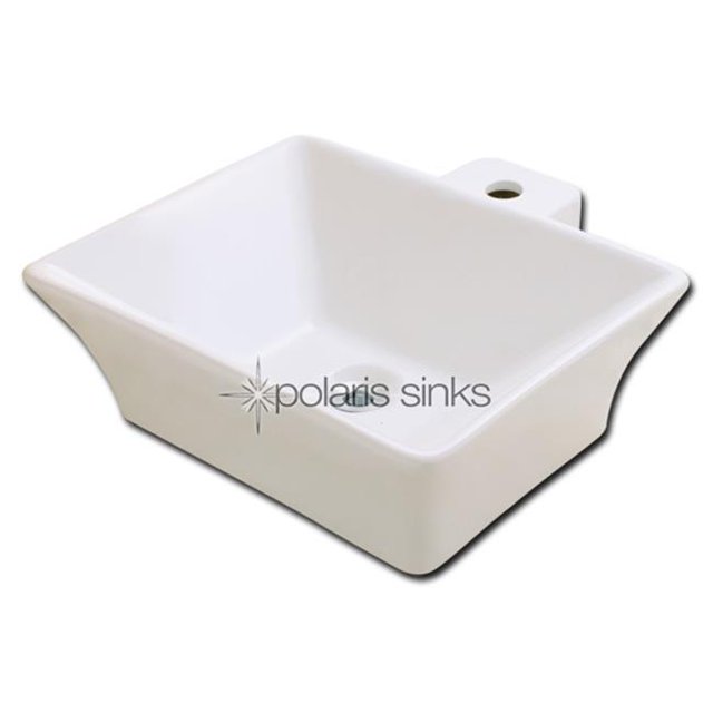 Polaris Évier P092VB Évier en Porcelaine Bisque