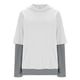 thumbnail image 5 of RKSTN Hoodies for Women Oversized Cuff Stripe Splicing Fake Two Pieces Hooded Sweatshirts Top Womens Casual Plus Size Loose Fits Comfy Hood Sweatshirts with Pockets Fall Spring Clothes, 5 of 10
