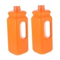 thumbnail image 4 of Raindrops Leakproof 2.5 Gallon Water Jug with Ergonomic Handle and Caps for Home Storage Orange Plastic, 4 of 8
