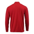 thumbnail image 3 of Paragon Adult Long Sleeve Mesh Polo - Paragon, 3 of 3
