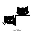 thumbnail image 4 of Letrero Esquina Puerta Metal para Gato Halloween Regalos Fiesta (2 Cabezas Gato), 4 of 4