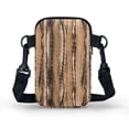 thumbnail image 2 of HELLHERO with Zipper Adjustable Shoulder Strap Crossbody Bag for Casual Travel(Wood Grain Texture ), 2 of 7
