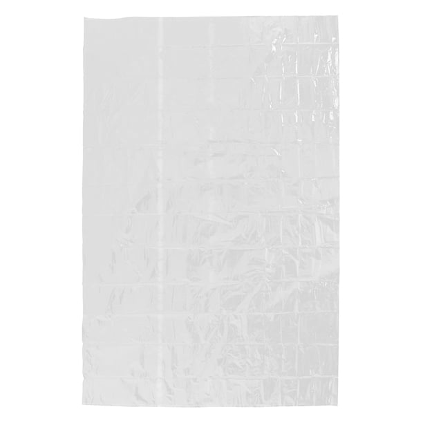 Funda de PVC para silla, protector transparente para muebles, funda de plástico para silla de comedor, funda protectora transparente para silla (L)