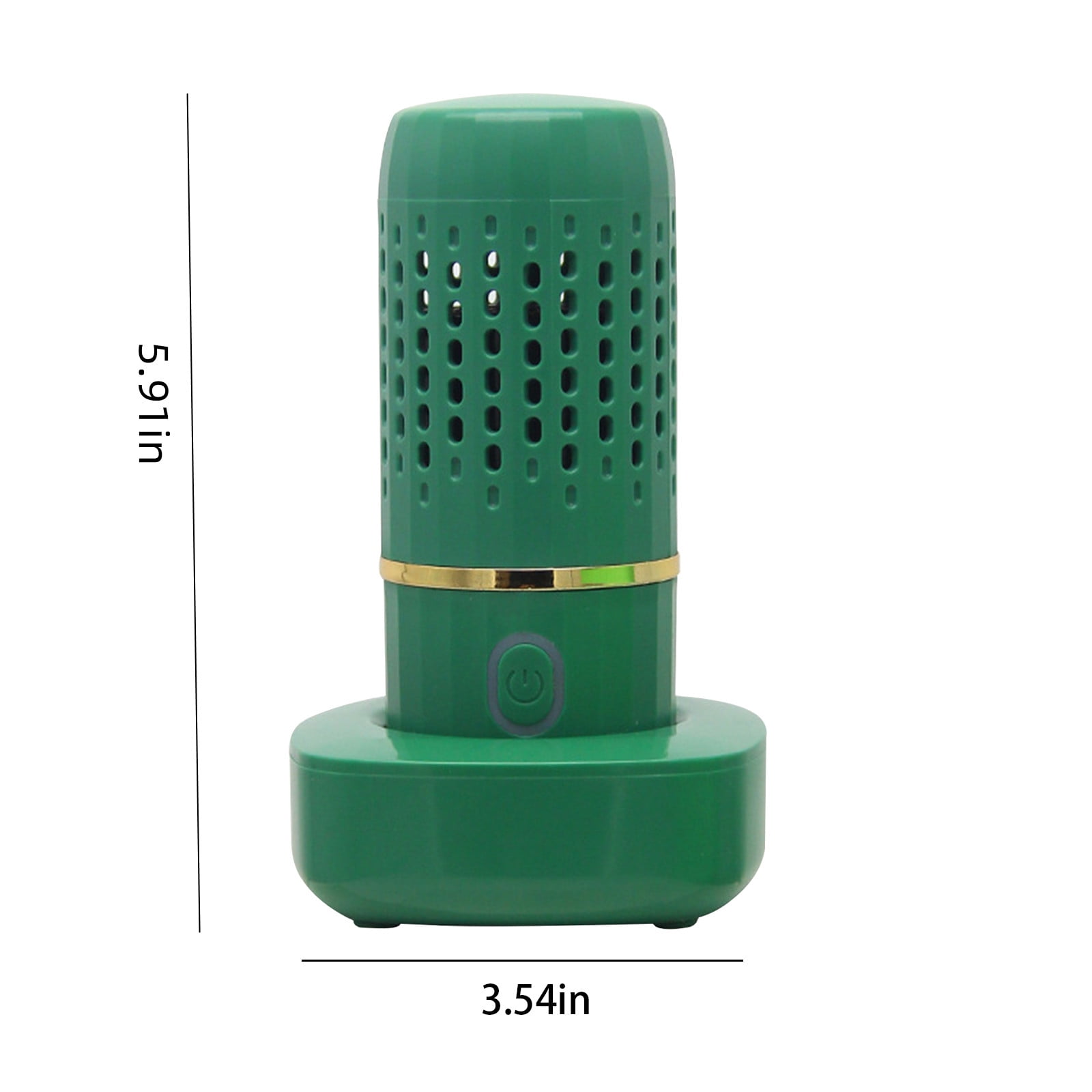 VALSEEL Clearance Portable 4400mah Capsule Shape Fruit & Vegetable Washing Machine, USB Rechargeable Fruit Cleaner Machine, Automatic Household Cleaning Machine