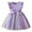 Purple, variant on CHEEREAM Toddler Girls Tulle Dress Ruffle Sleeveless Summer Ribbed Dress Baby Girl Fashion Tutu Dresses 1-6Y Purple 2 Years