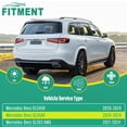 thumbnail image 2 of Limpiaparabrisas de repuesto para Mercedes-Benz GLS450 GLS580 GLS63 AMG 2020-2024, 2 of 8