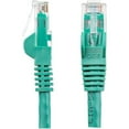 thumbnail image 2 of StarTech 15ft CAT6 Ethernet Cable - Green CAT 6 Gigabit Ethernet Wire -250Mhz 100W PoE RJ45 UTP Network Patch Cord Snagless with Strain Relief (N6PATCH15GN), 2 of 6