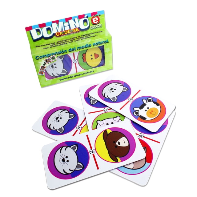 Dominó Zoobolitas Animales De La Granja Educatodo J-0161