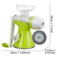 thumbnail image 2 of EGNMCR Kitchen or Restaurant Hand-cranked Reamer Children’s Juicer Ice Cream Machine ssd sd, 2 of 8