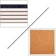 thumbnail image 4 of RYLABLUE Merry Christmas Set of 6 Coaster for Drinks, Absorbent Ceramic Stone Coasters Cup Mat with Cork Base for Home Kitchen Room Coffee Table Bar Decor, 4 of 4