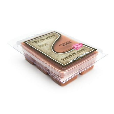 Cinnamon Bark Wax Melts - 1 Highly Scented 3 Oz. Bar - Made With Essential & Natural Oils - Bakery & Food Air Freshener Cubes