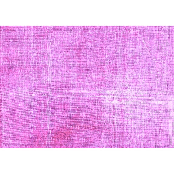Ahgly Company Indoor Rectangle Persian Purple Traditional Area Rugs, 6' x 9'