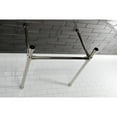 thumbnail image 3 of Kingston Brass VPB2818336 Stainless Steel Console Sink Legs in Polished Nickel, 3 of 7