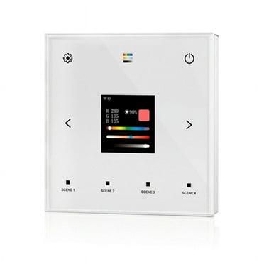 HOT AC100-240V -D- Tuya App 5in1 WiFi  Wall Mounted Touch Panel 1CHx2mA Single Color CCT RGB RGBCCT Led Strip Light
