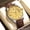 Golden Coffee Belt, variant on Men's watch, waterproof, PU leather strap, calendar, quartz watch, fashionable luminous watch, large dial, business men's watch